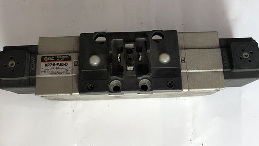 Smc Vp7-8-Fjg-D Pneumatic Solenoid Valve, 24 Vdc Dc24v,Fl