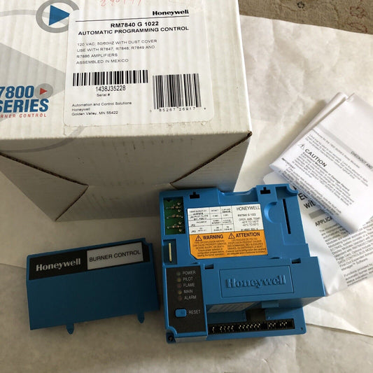 New Honeywell Rm7840g 1022 Burner Control,Honeywell Rm7840g1022,Sl