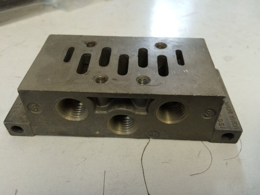 New Mdtal Work Pneumatic Port Base,0228000100U,Iso5599,Vdma24345,Size1,Form A,Fb