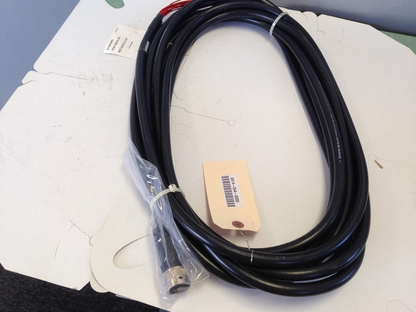 New Madison Mec-022101-4-30 Robotic Encoder Plc Cable,12-Pn Male,Mec-35-03,Sk