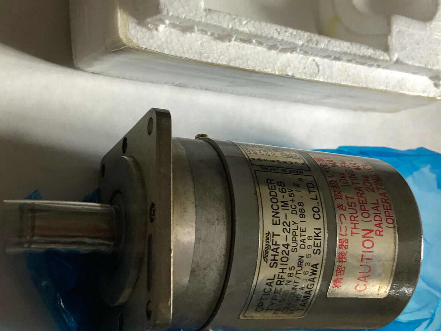 Tamagawa Rfh1024-22-Im-68 Mitsubishi Rfh1024-22-Im-68 Optical Shaft Encoder ,Al