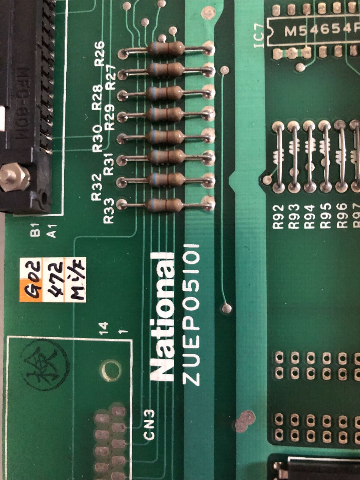National Zuep 05101,Pca 0142-G02,Pca0142-G02  Plc Circuit Board,Db