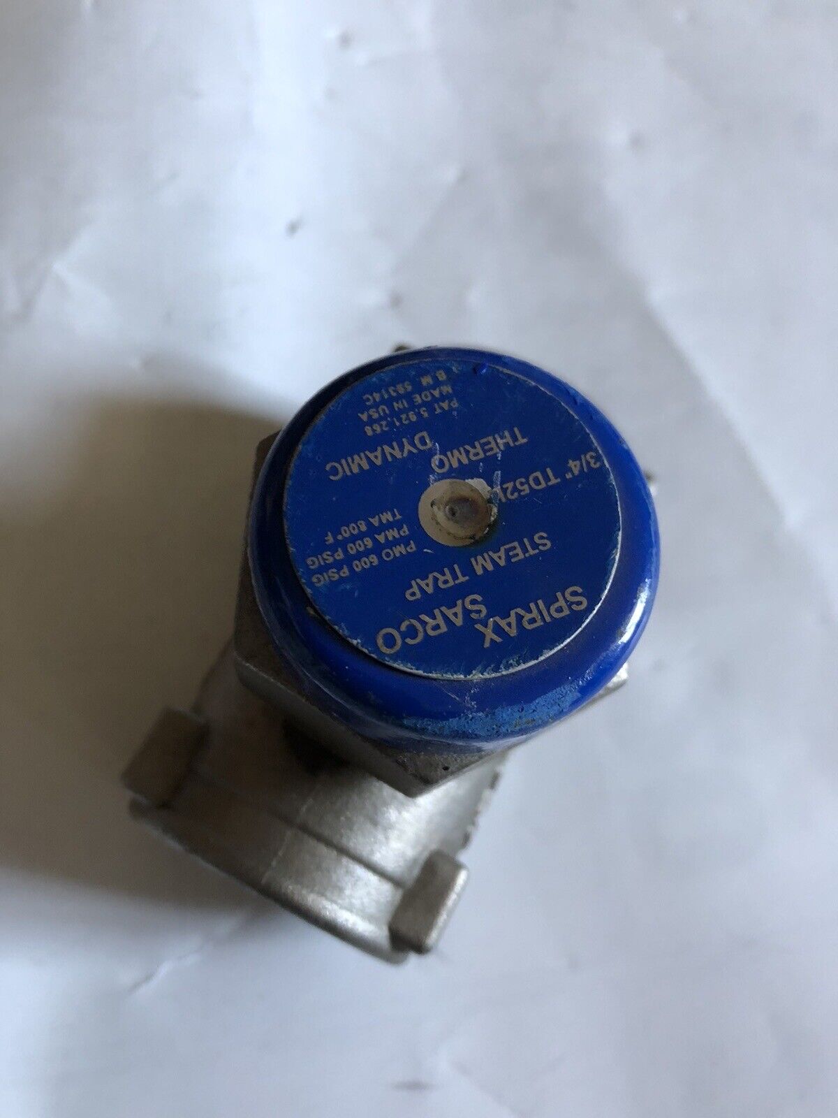 New 3/4" Td52l Spirax Sarco,B.M. 59314C Cool-Blue Thermo-Dynamic Steam Trap,Aa