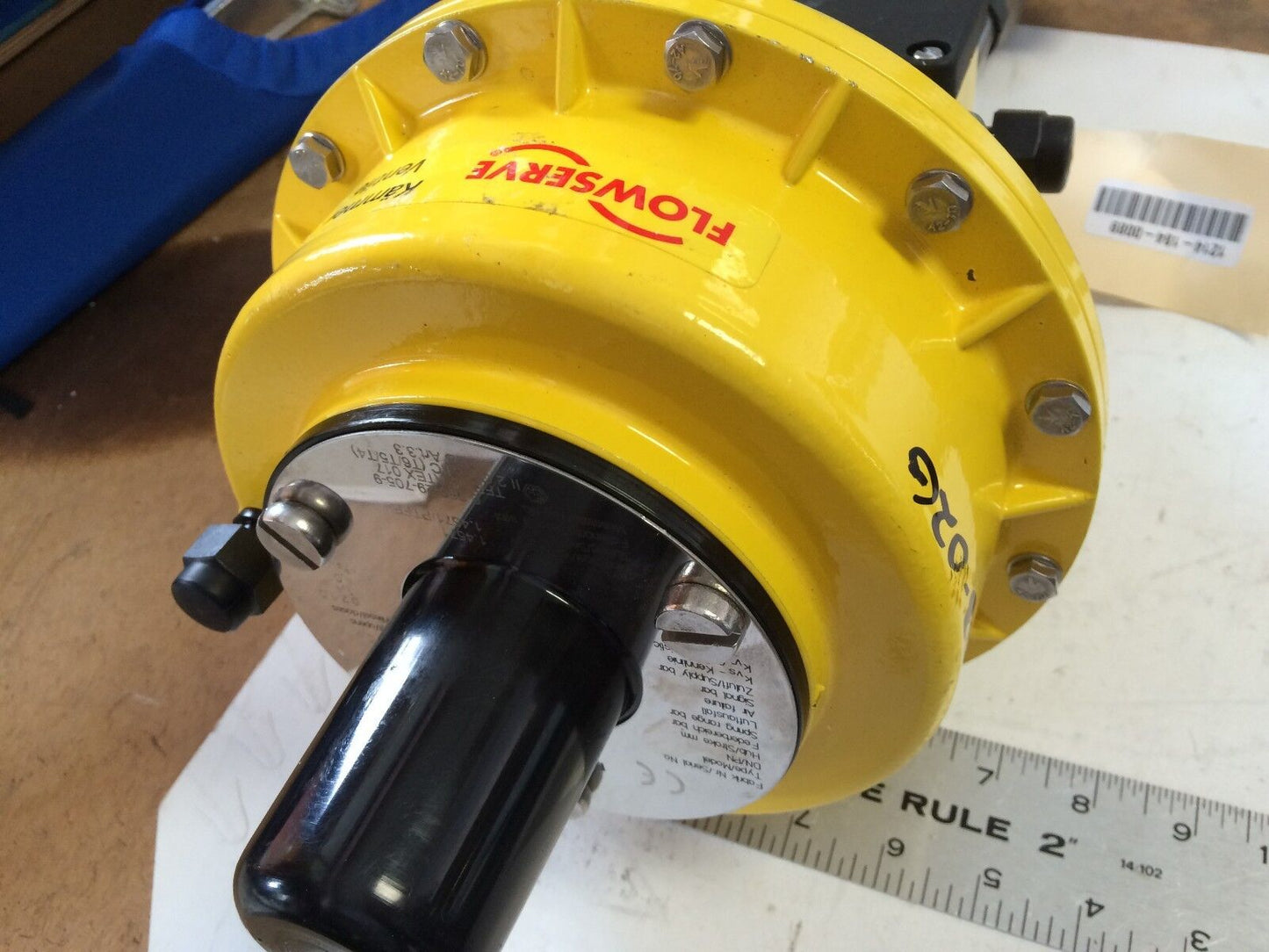 1” Flowserve 025038 Actuator 0950297059 Kammer 7329487-01,1.4571/Ptfe,1/40,Ck