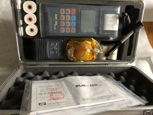 New Leeb Hlm-100 Hardness Hlm 100 Plus Leeb Hardness Tester With Mini Printer,Az