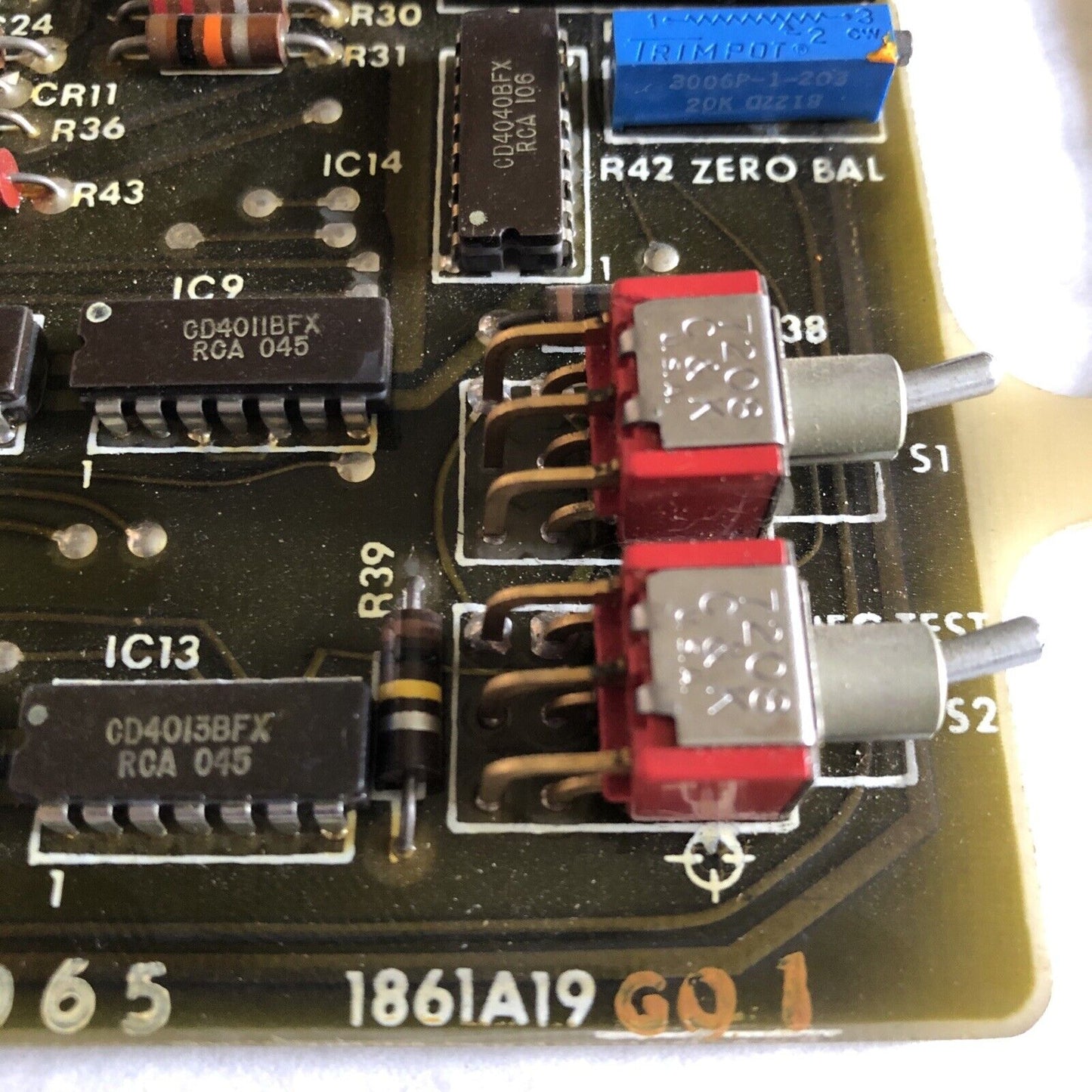 Avtron A10929 Convertor Board Model K660c For Westinghouse Drive,1861A19,Tg