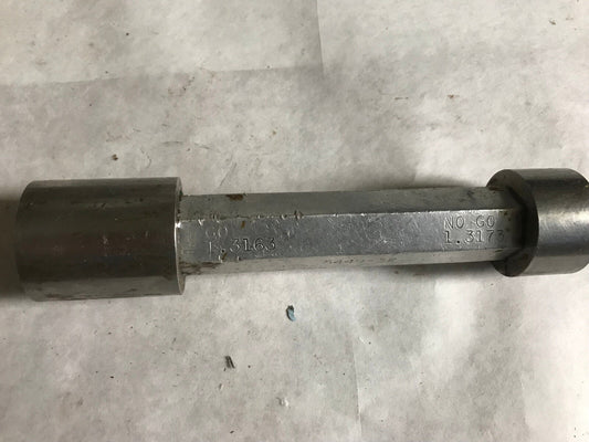 The Pipe Machinery Inspection Gage Go No Go Not Go  Plug Gage 1.3163 ,1.3173,Et
