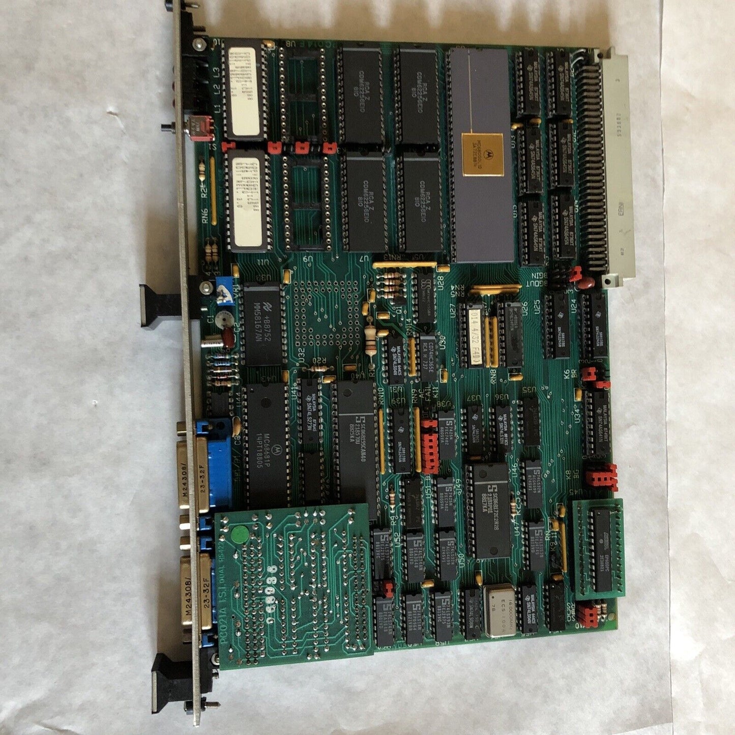 Isi S/Rpu,Pc014e,Pc021a, Norgren Control Card S/Rpu P1/P2 15Pin Connector,Eb