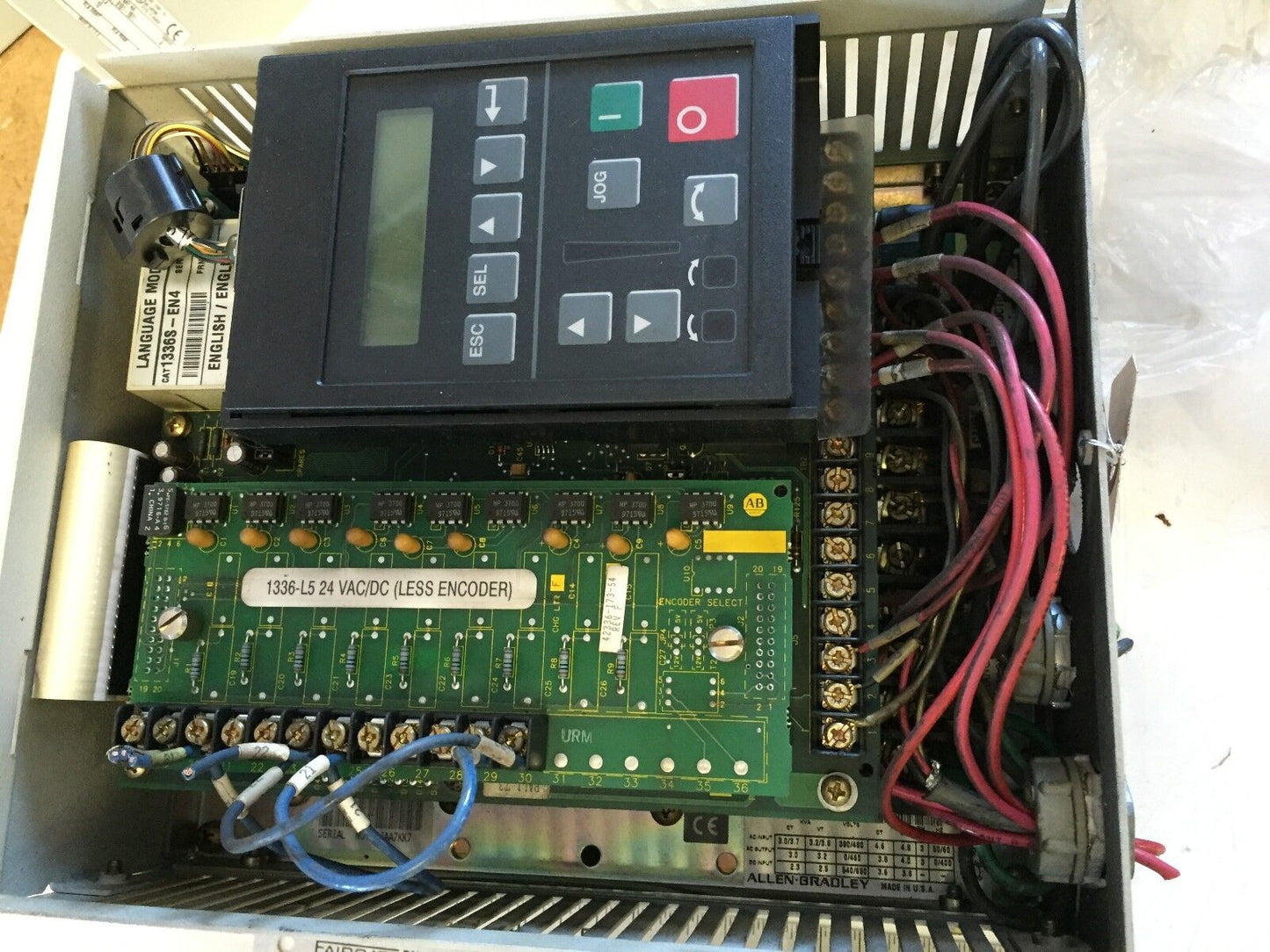 Allen Bradley 1336S-Brf20-Aa-En4-Ha2-L5 Drive,2 Hp,1336-L5,1336S-En4,Bg