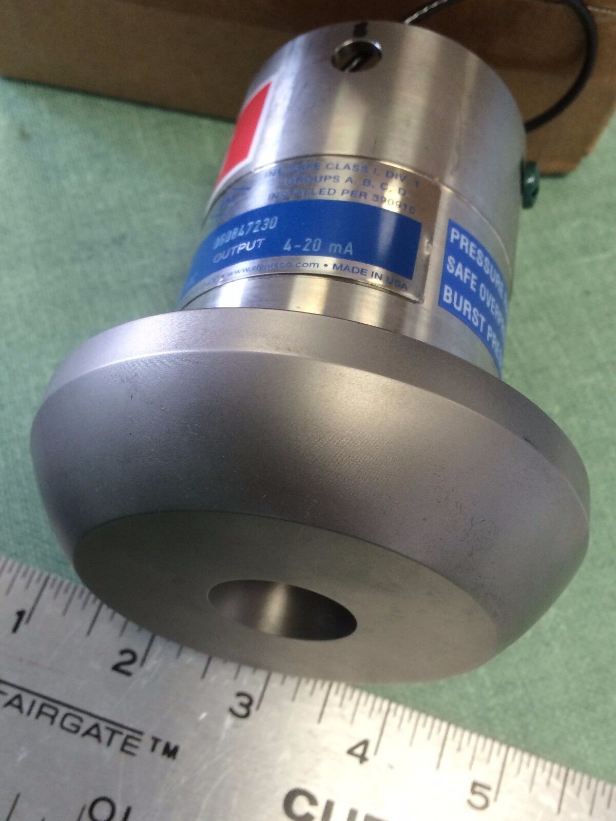 New Dynisco Pt390-0-6M Pressure Transmitter , Cy