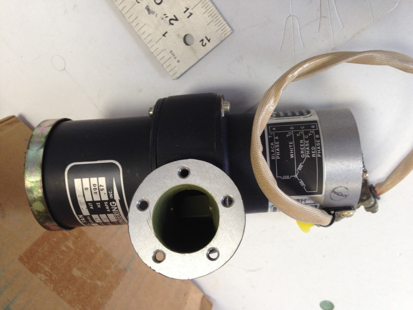 New Dynamic Air M16143alc Aircraft Centrifugal Fan G050m,20 Cfm,200 Vac,C050m,Dl