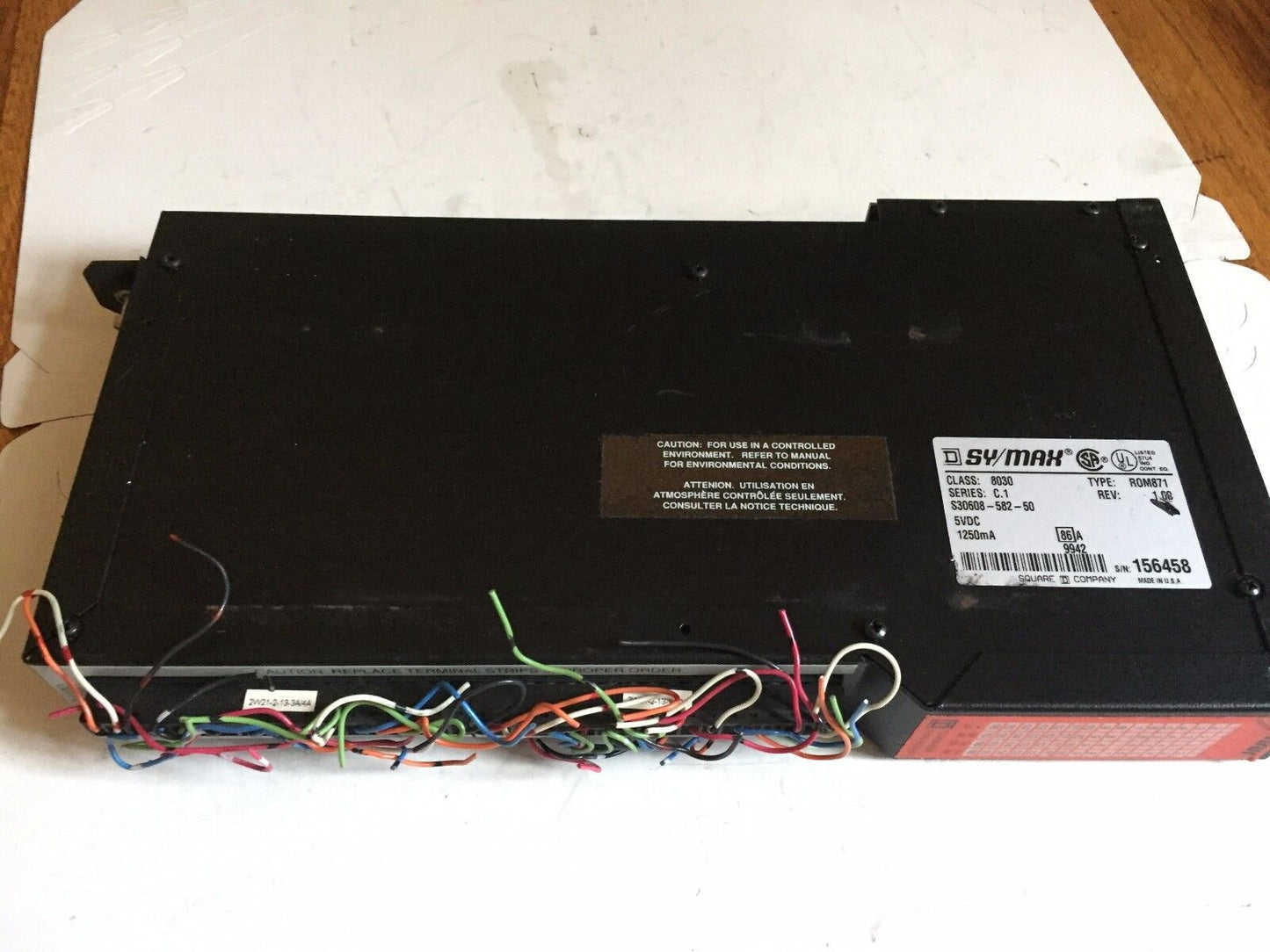 Square-D 8030-Rom-871,Sy/Max C.1,Relay S30608-582-50 Class 8030,Rom871,Eu