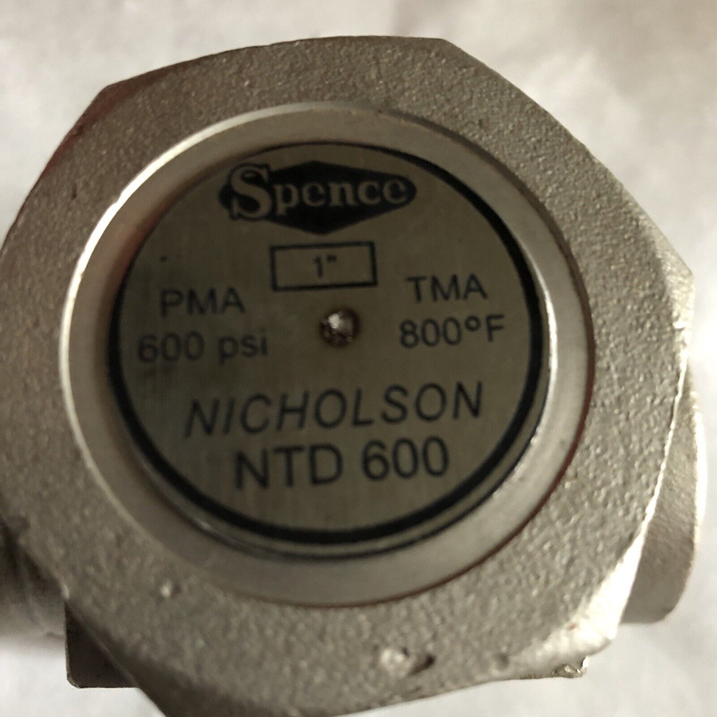 New 1” Spence Nyd600,Nicholson Ntd 600,800F,600Psi Thermodynamic Steam Trap,Bm
