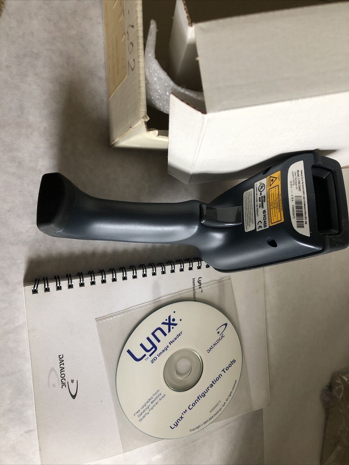 New Datalogic Lynx D402 Bar Code Scanner N2468,Ba