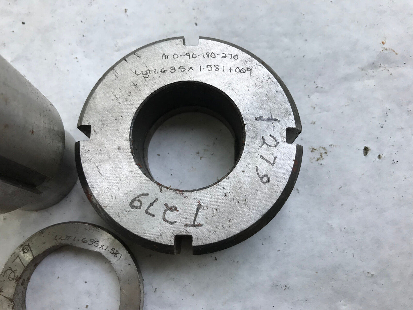 Wilson Wt 1.635"X1.581" Thick Turret Single D Punch/Die