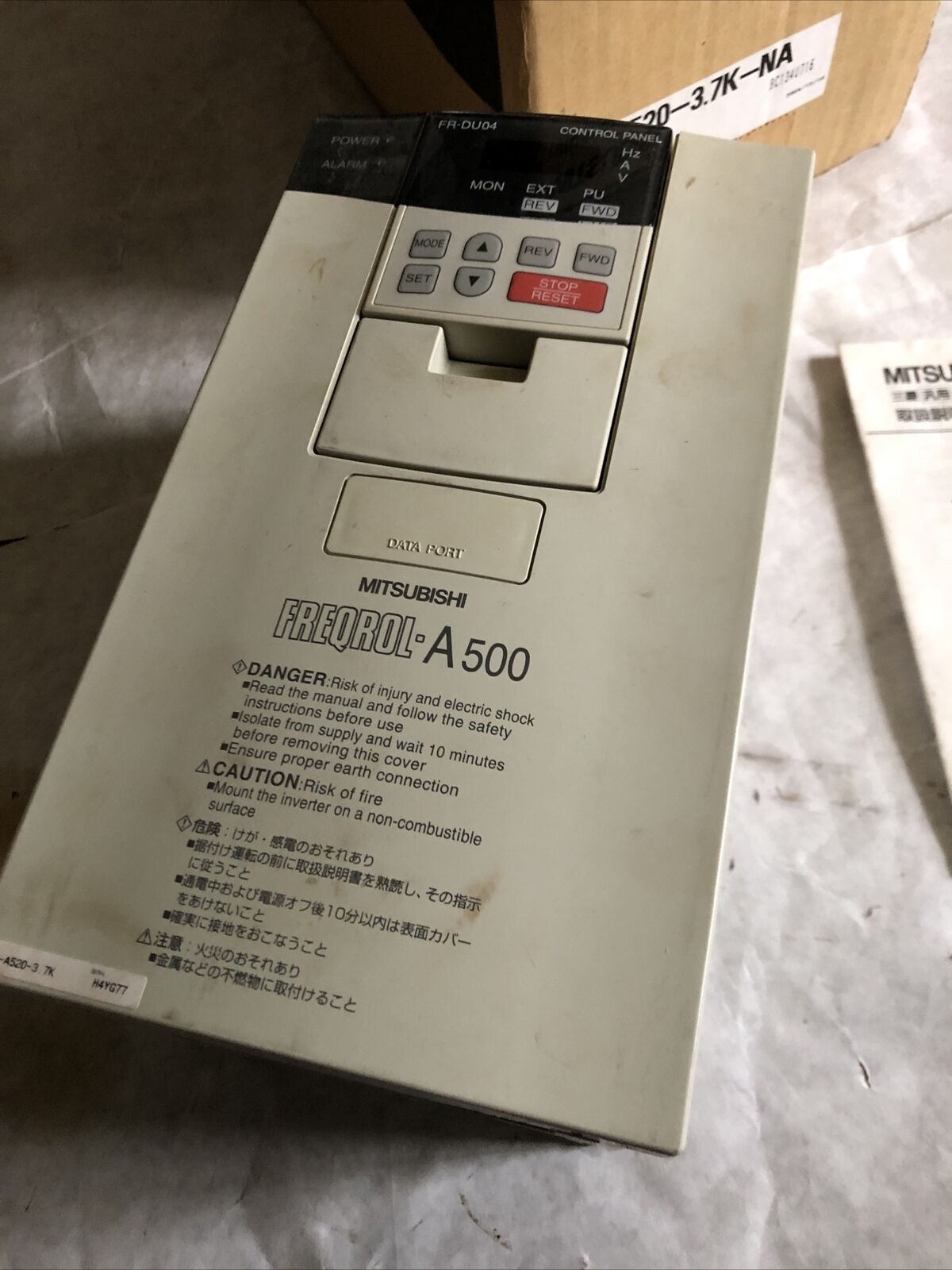 Mitsubishi Fr-A520-3.7K,Mitsubishi Freqrol A500, Mitsubishi Fr-A520-3.7K-Na,Di