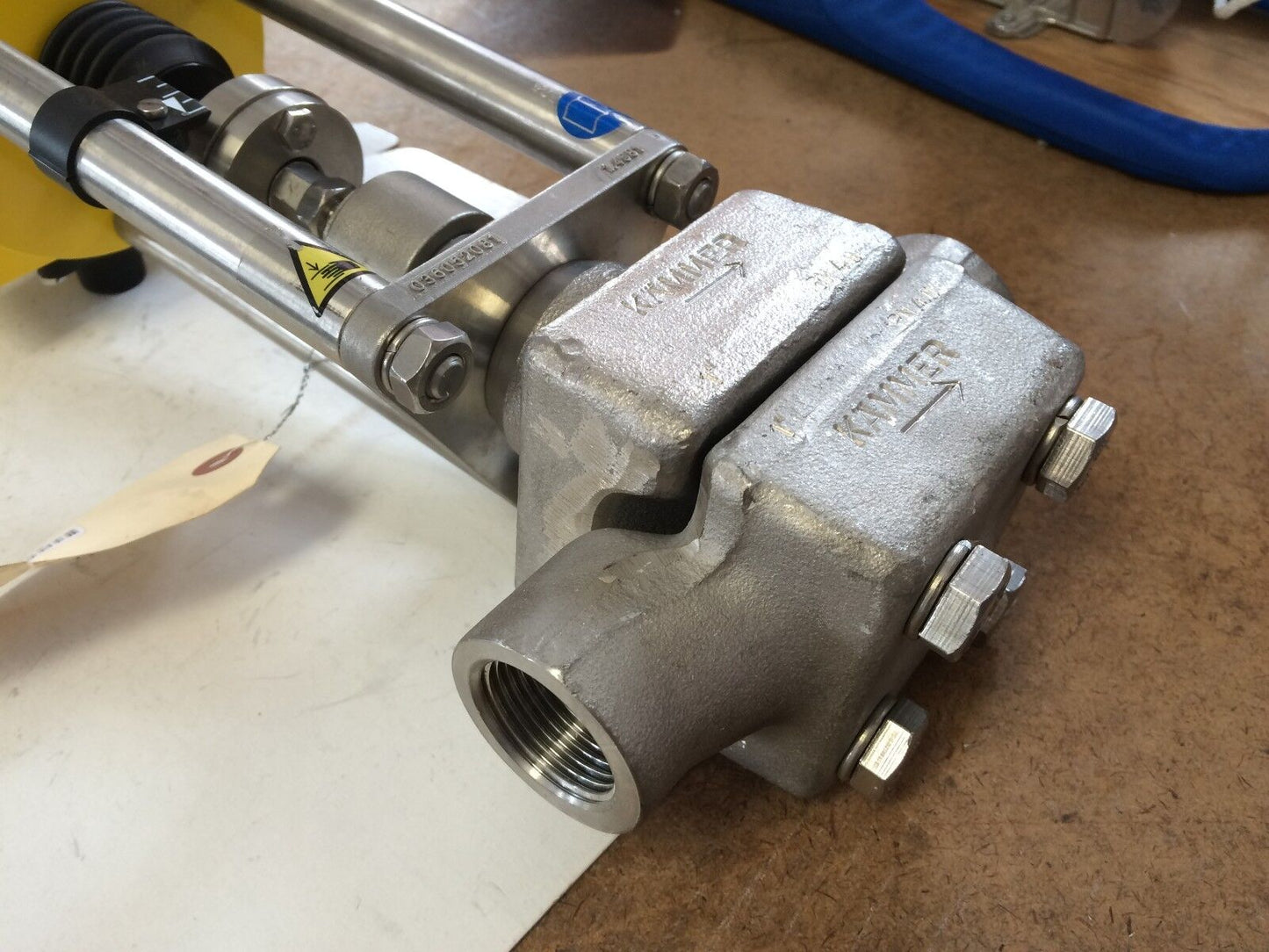 1” Flowserve 025038 Actuator 0950297059 Kammer 7329487-01,1.4571/Ptfe,1/40,Ck