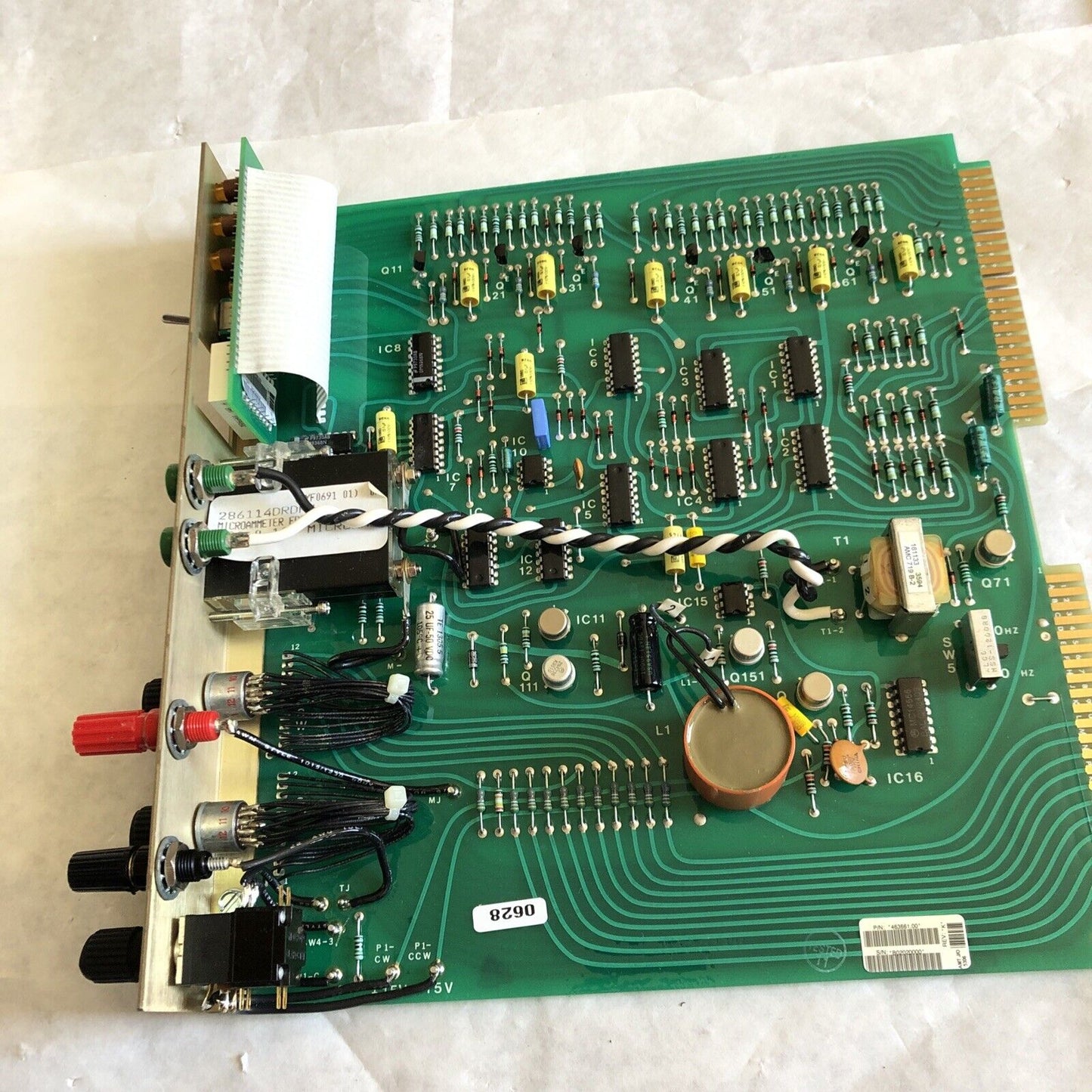 New Robicon 463661 00,463661.00 Diagnostic Board Card Qcd-2-0 0198 471 103,Ea