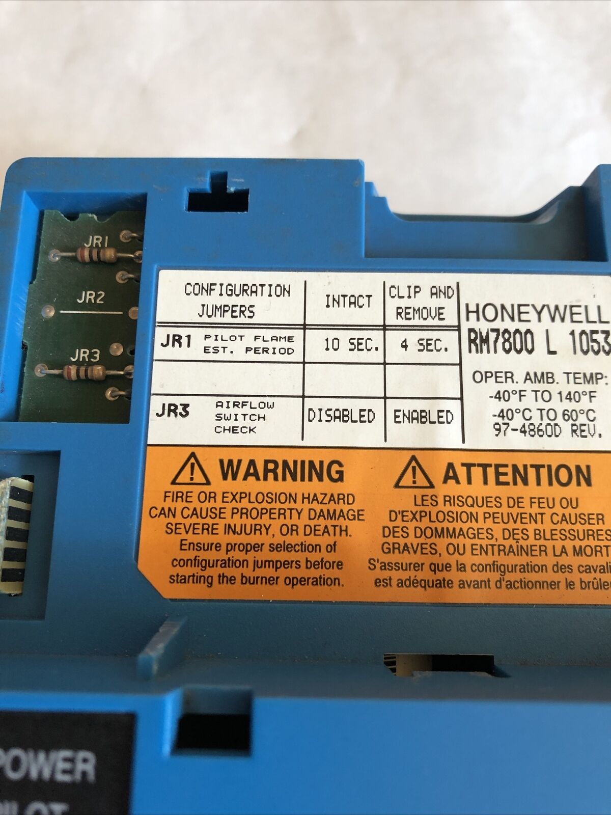New 1 Set Honeywell Rm7800l1053,S7800a1001,R7847 A 1033,S7800a1013,Es