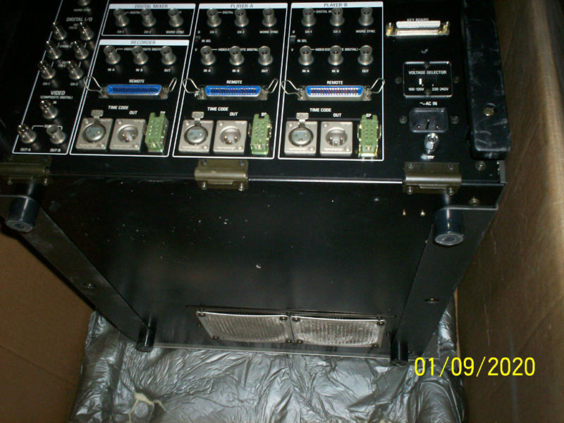 Sony Dae-1100A Digital Audio Editor Control System,Ods 30133-01 ,Aq