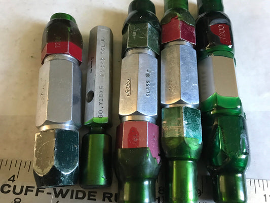 Lot Plug Gage Go Nogo Van Keuren .7150,7200,71875,7500,7510,750,755,7220,723,Es