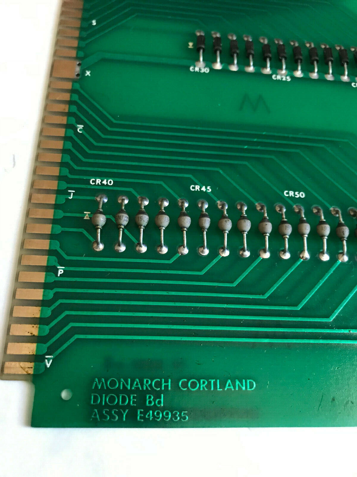 Monarch Diode Bd E49935 Cortland Relay Board Assy E49935, E49934,Eu,Az