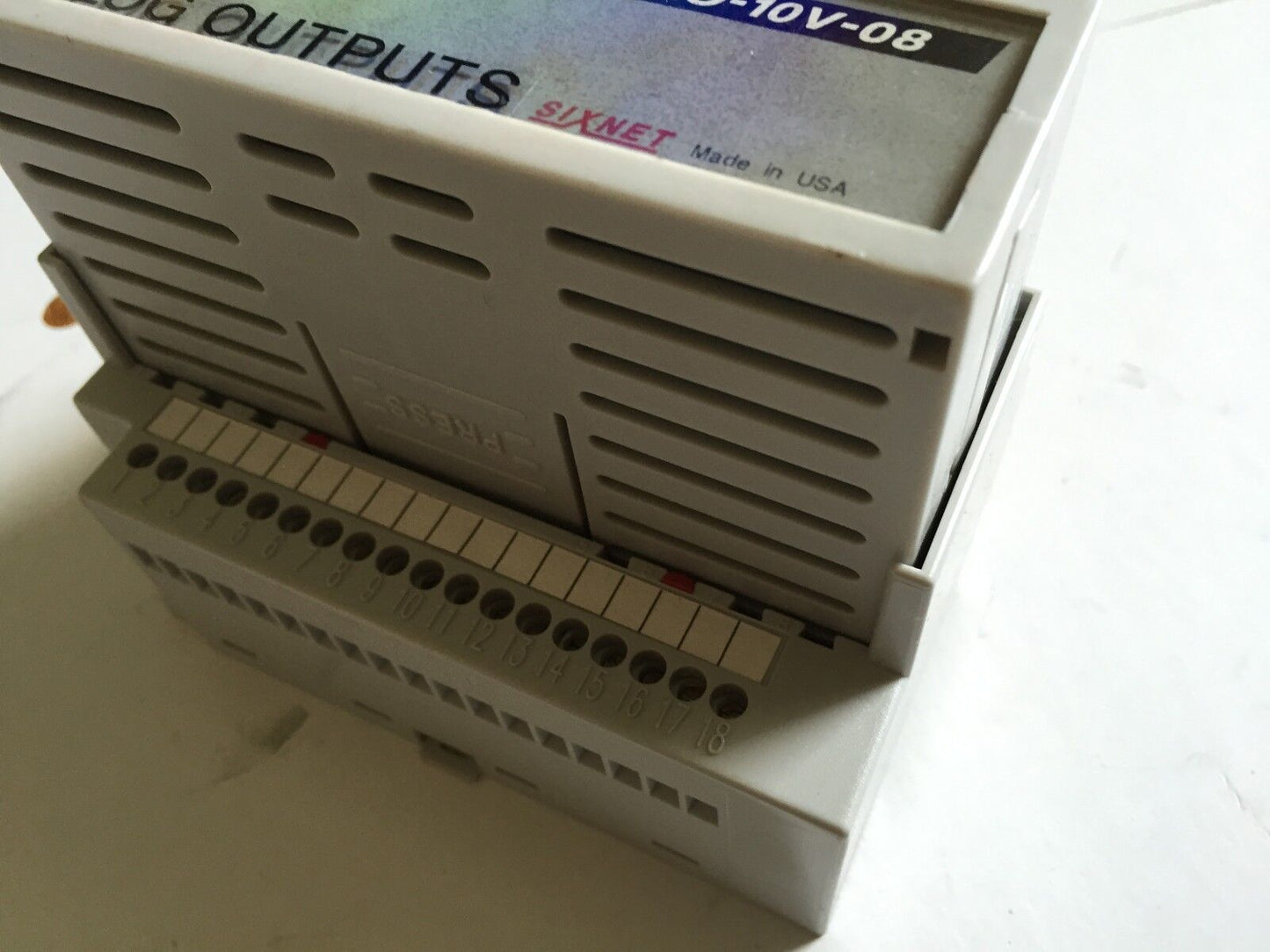 Sixtrak St-Ao-10V-08 Sixnet Digitronicsoutput Module Analog 4-20Ma,Stao10v08,Eh