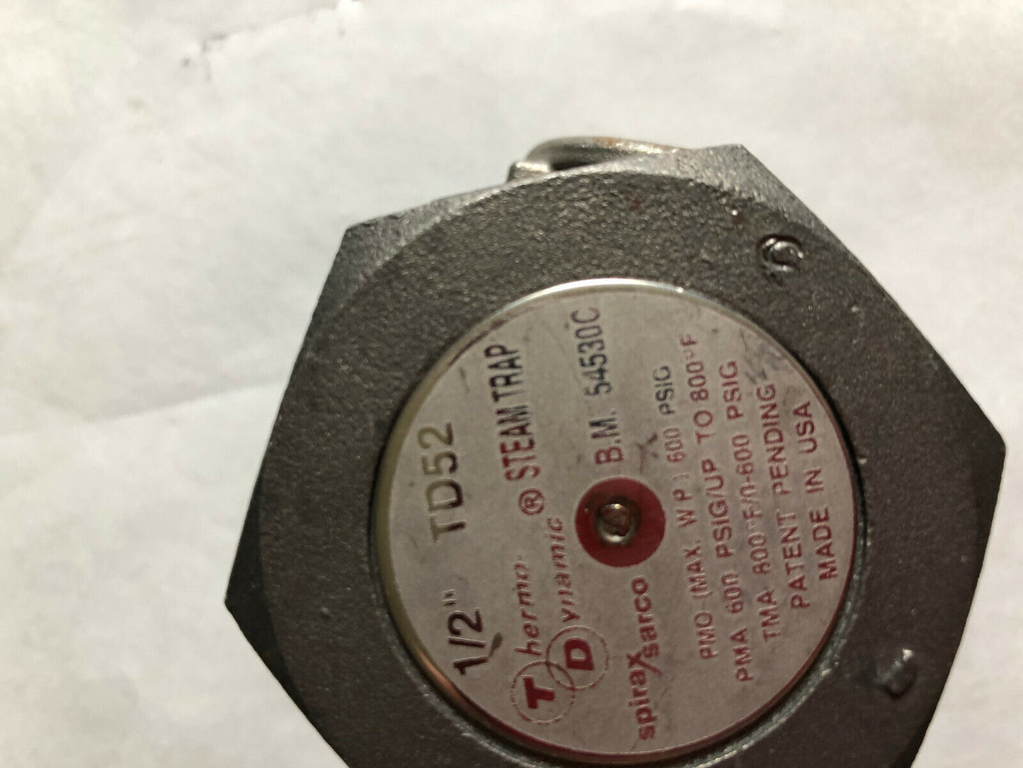 New 1/2 Td52, 1/2" Spirax Sarco Td52,B.M. 54530C, Thermo Dynamic Steam Trap,Te