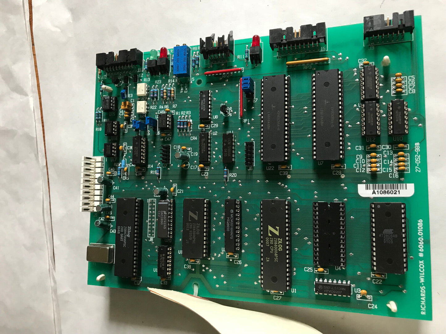 Richards-Wilcox 6060.01086 Cpu I/O Card Assembly #6060.01086,27-052-98B,Ah