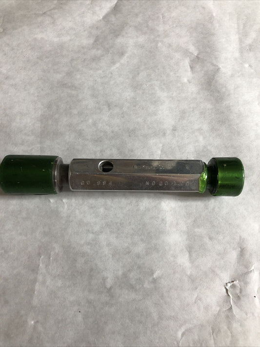 Van Keuren Plug Gage Go .994 No Go 1.004 20366,Bi