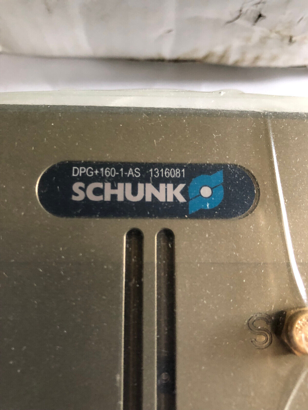 New Schunk Dpg+160-1-As Pneumatic Sealed Universal Gripper. 1316081,Ar