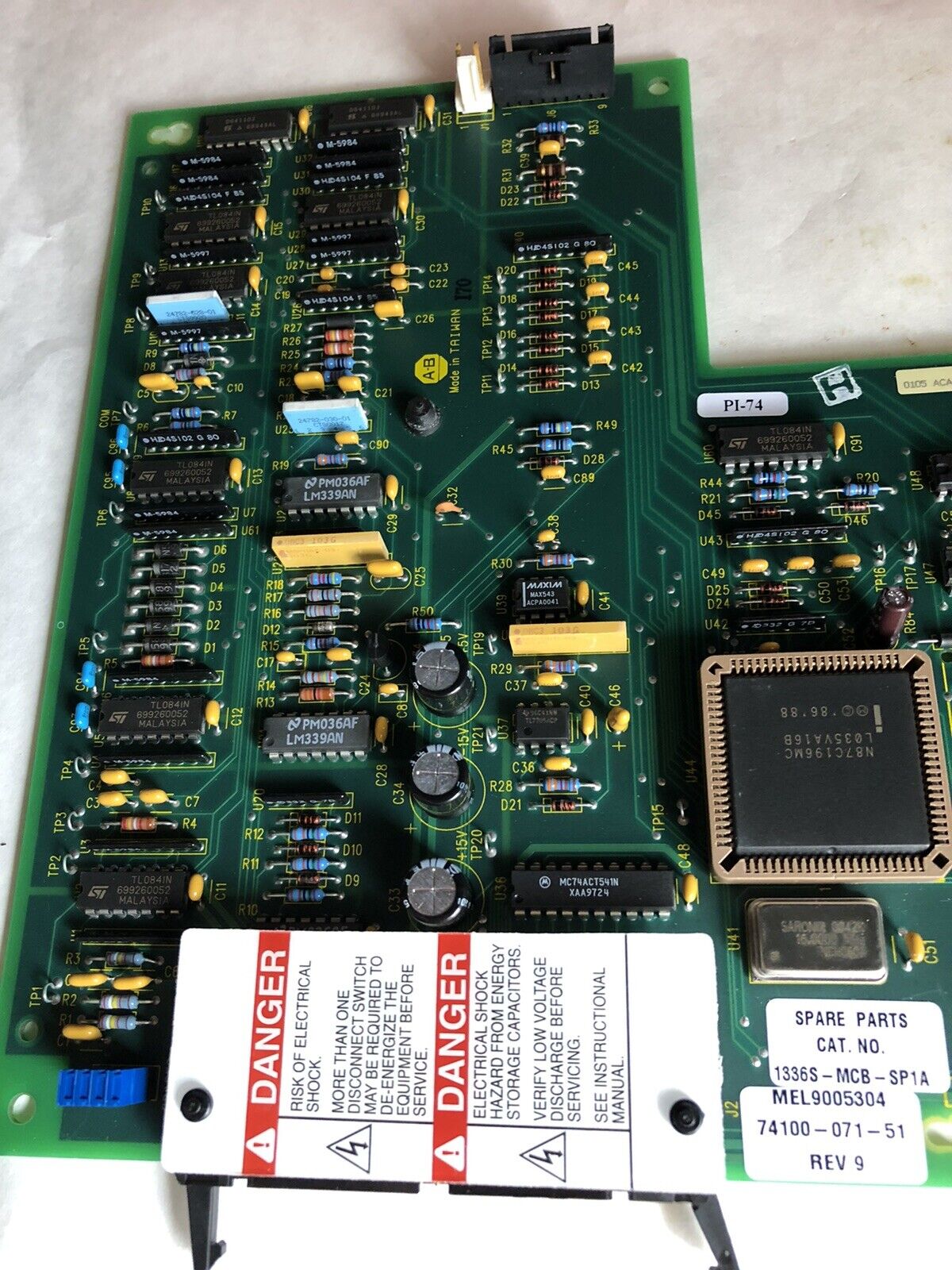 Allen Bradley 74100-071-51,1336S-Mcb-Sp1a,B Main,Mel9005304,74100-017-51 Rev9,Tk