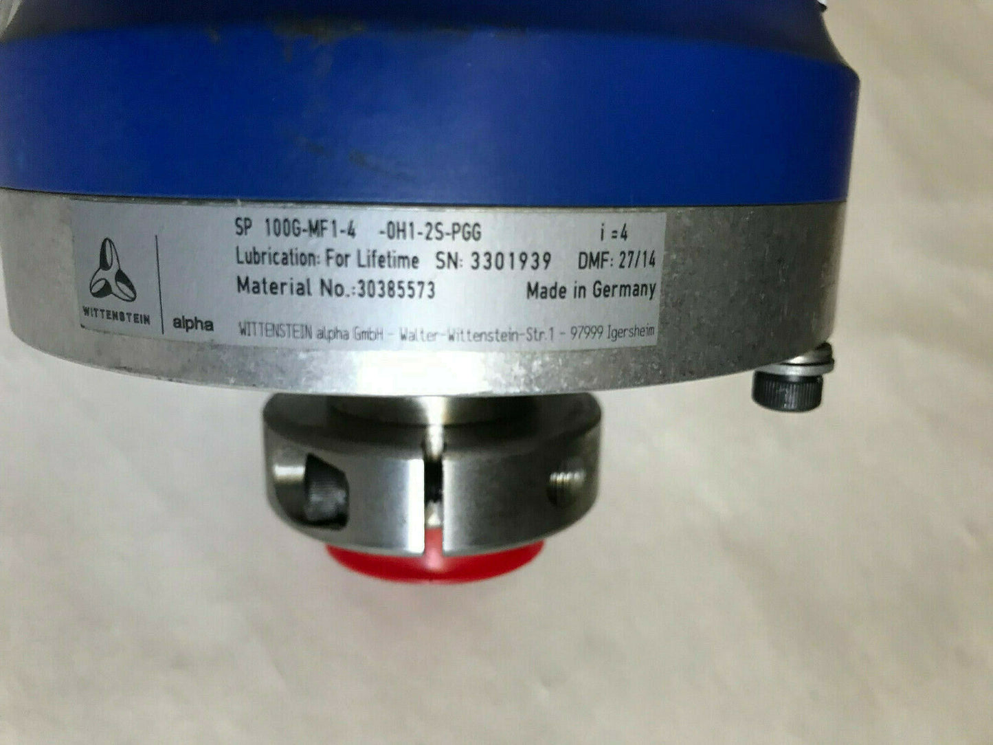New Alpha Sp 100G-Mf1-4-0H1-2S-Pgg Planetary Gear Reducer,30385573,Sf