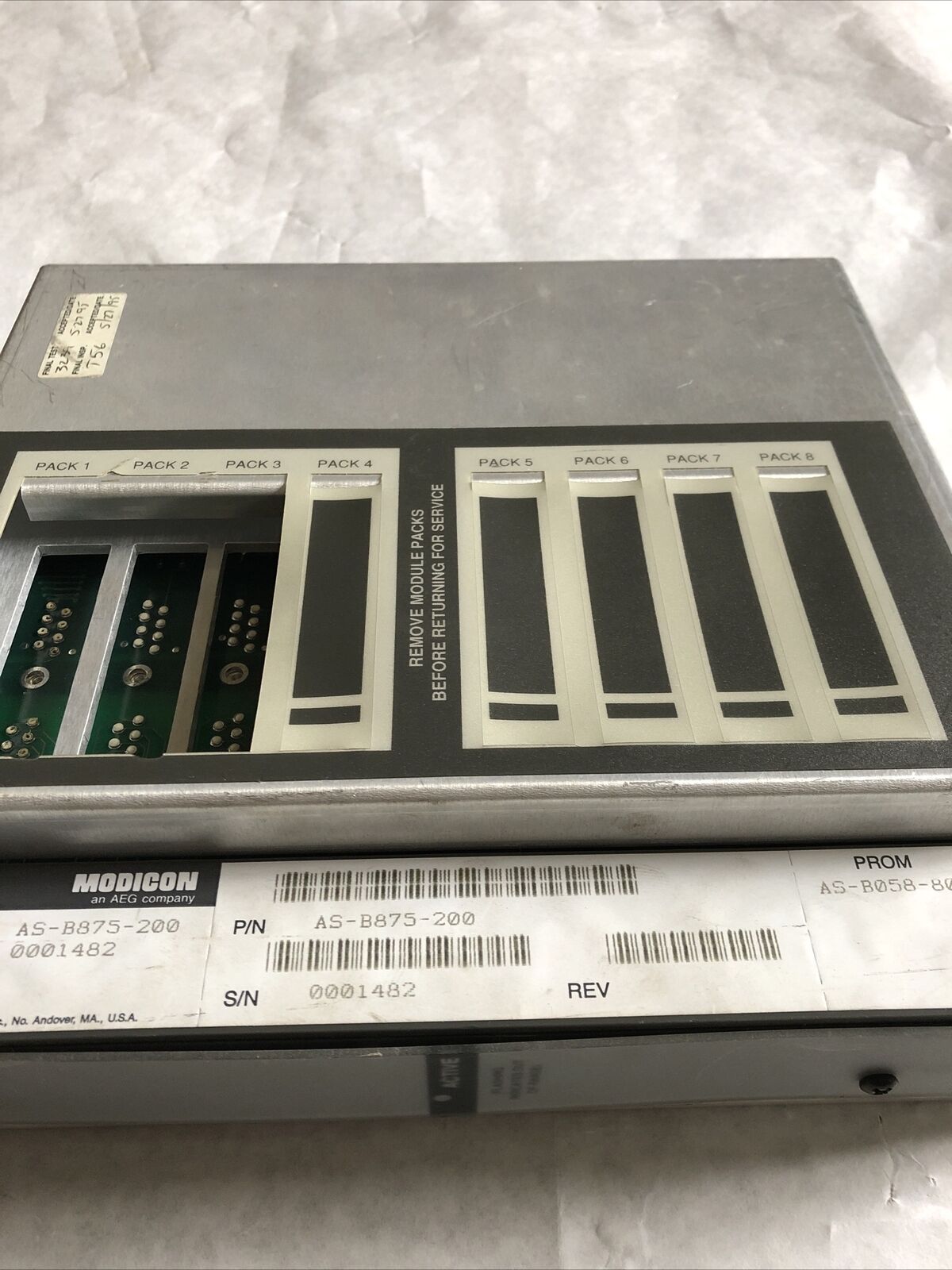 Modicon As-B875-200,B875-200 Input Module Analog Configurable 8Point,B873-200,Ee
