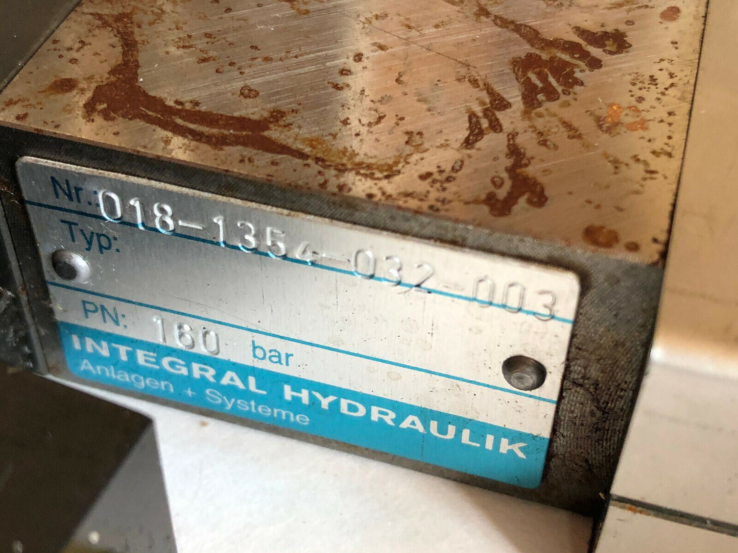 Integral Hydraulik 018-1354-032-003 Cylinder,777 Ha 1203,Skf Oe 17 Tor,0E 17,Ew