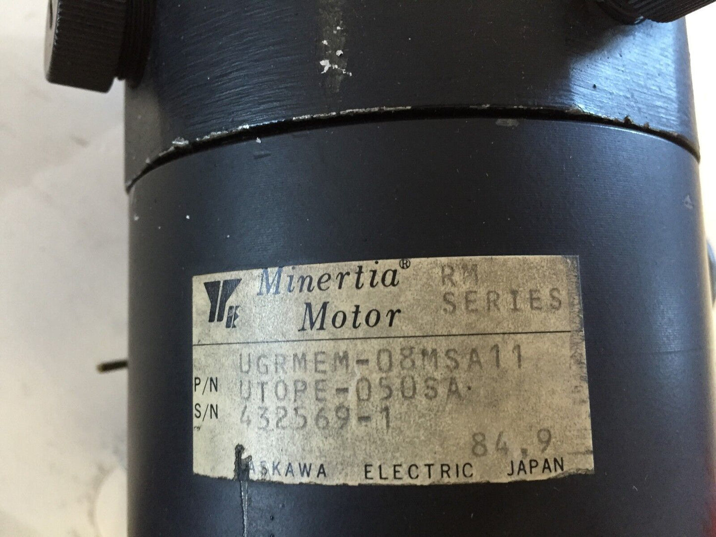 Yaskawa Ugrmem-08Msa11,Utope-050Sa Robotic Servo Minertia Motor,Boxzf,Hk,Tc