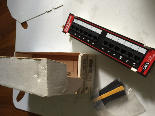 New Legrand  Pspp1289a Pass & Seymour  Patch Panel,Be