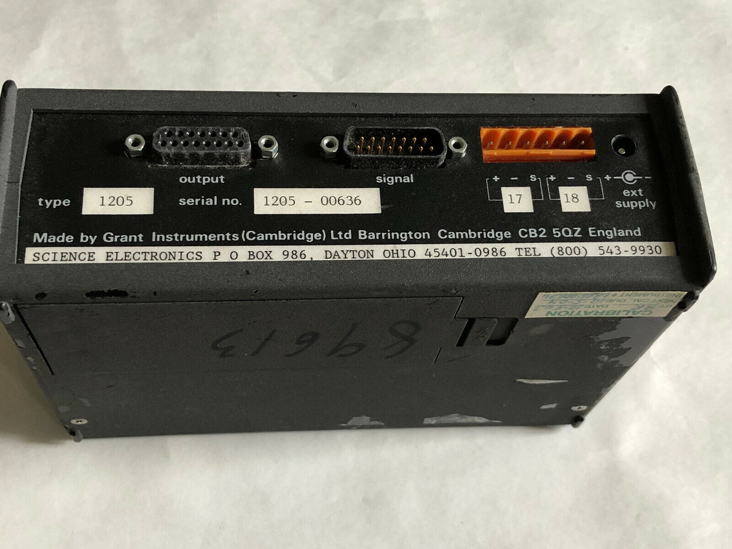 Grant 1205,1200 Series Science Electronics 1205 Data Logger  Squirrel Meter,Eh