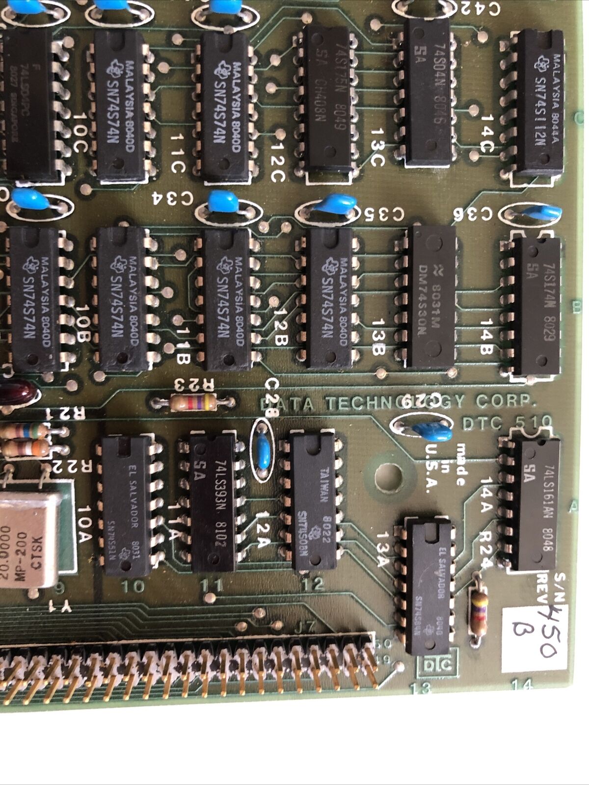 Data Technology Dtc510 Plc Pcb Control Board 031-0006,Db