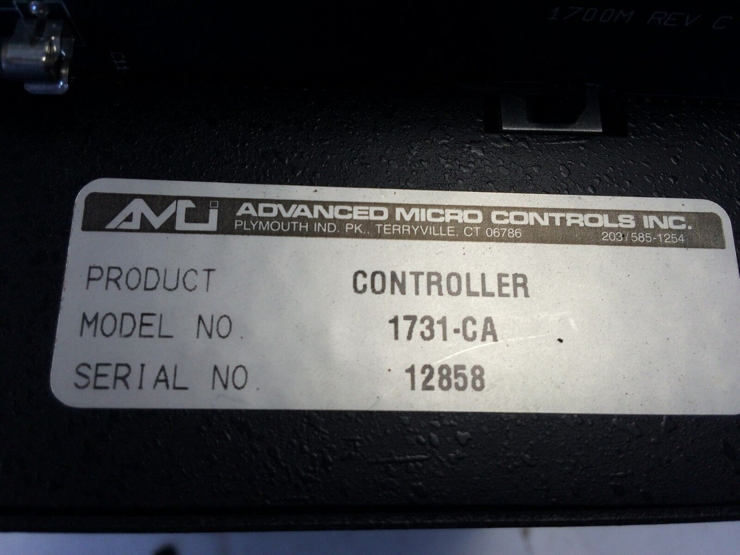 Amci 1731-Ca Advanced Micro Controls 1700M Resolver Controller,Amc 1731-Ca,Ei