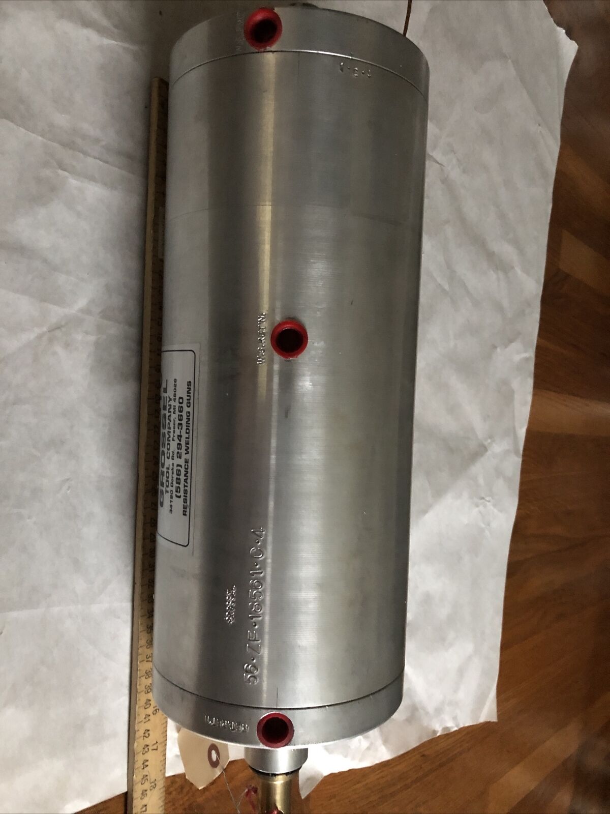 New Grossel Tool 56-Zf-18561-C-4 Welding Air Cylinder,56Zf-18560-10 Gt,Bd