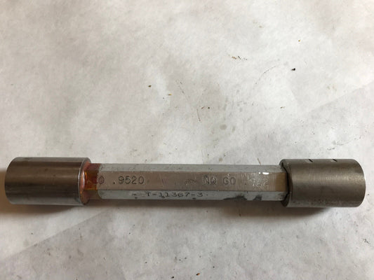 The Pipe Machinery 9520,962 Inspection Gage Go No Go Plug Gage .9520 .962,Ag