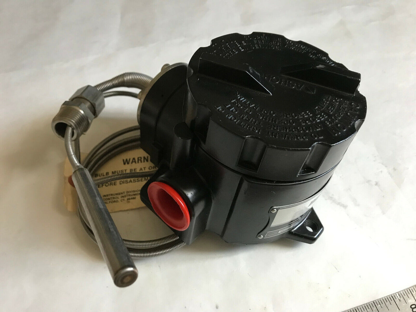 New Ashcroft Dresser T720t05030 Xbx 3/4" Temperature Operated Switch 400F 15A,Eu