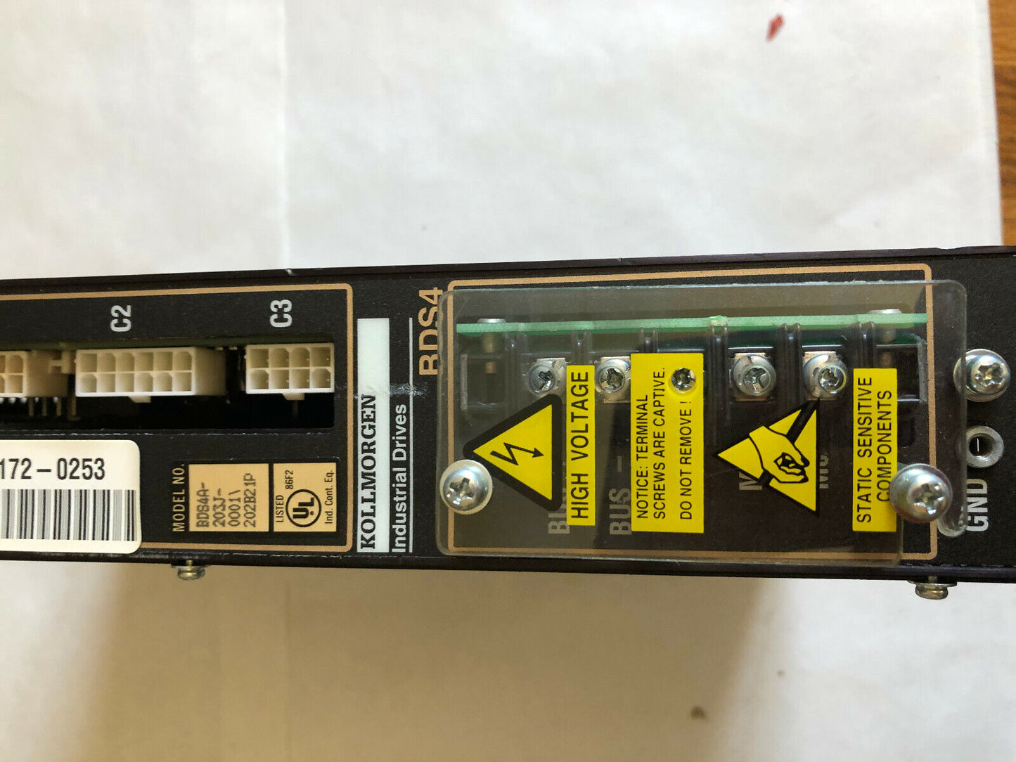 Kollmorgen Bds4a-203J-0001-202B21p,Bds4,310Vdc/4.5Amp In 230Vac/3Amp,Bh
