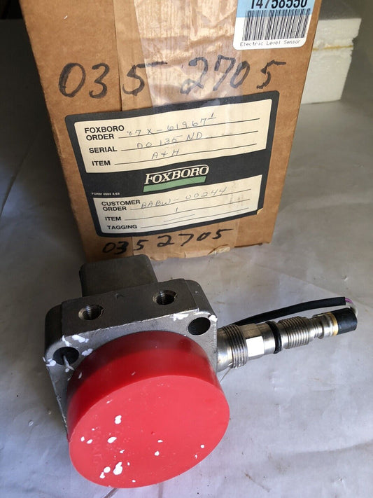 New Foxboro D0135nd Invensys Electric Level Sensor Origin 2A8716 C0-Ni  G/M,Te