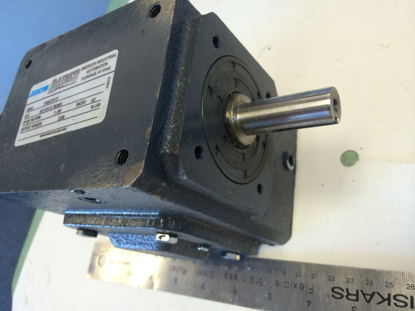 Morse 154Ur10 Raider Gearmotor,10:1-Ratio,1.06-Hp 305862Rc,Xc1013,905862Rc,Fg