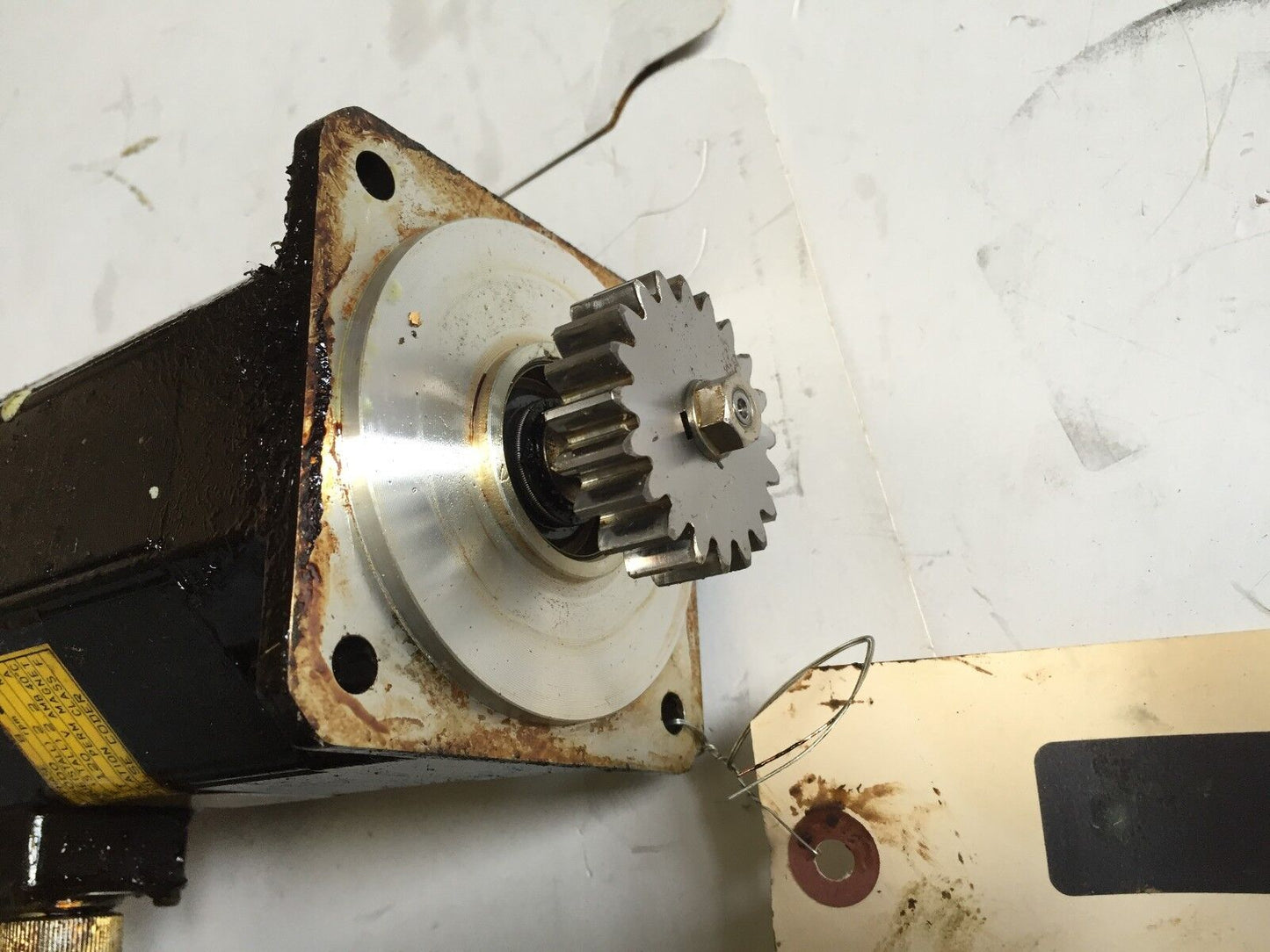 Fanuc A06b-0312-B002,1-Os,10S  Ac Servo Motor,120 V,3-Phase,Rpm: 2000,Br