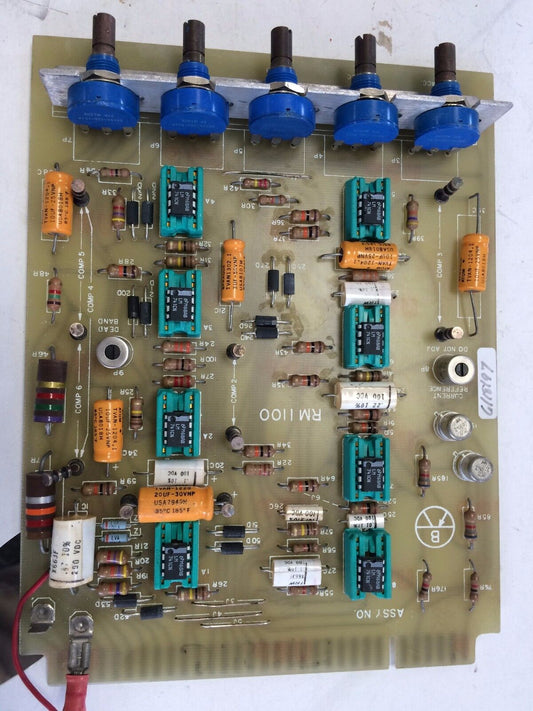 Burton Rm1100 Regulator Card Rmiioo ,Comp No 413-048,Cx