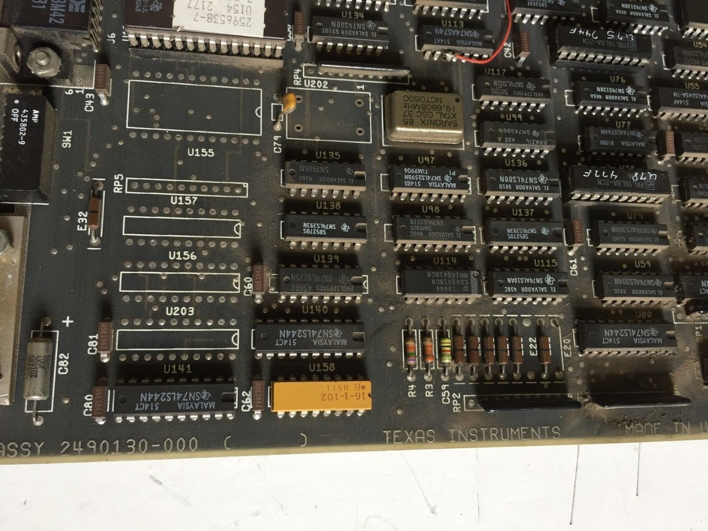 Siemens 565-2120,Texas Schem 2490128 Cpu,2490130-000 Card, 2490129-0001,Ee