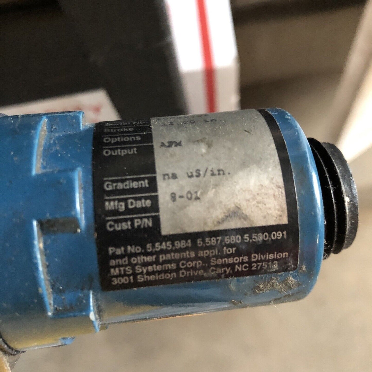 Mts Ttsrbu0120as1b,Mts Ttsrbu0120as1e Temposonics Position Transducer 12" ,Al